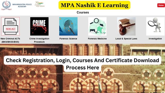 MPA Nashik E Learning Registration, Login, eacademy.mpanashik.gov.in Courses, Certificate Download