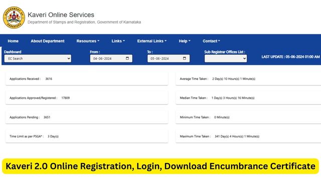 Kaveri 2.0 Online Registration, Login, Services Offered, Download Encumbrance Certificate, Helpline Number