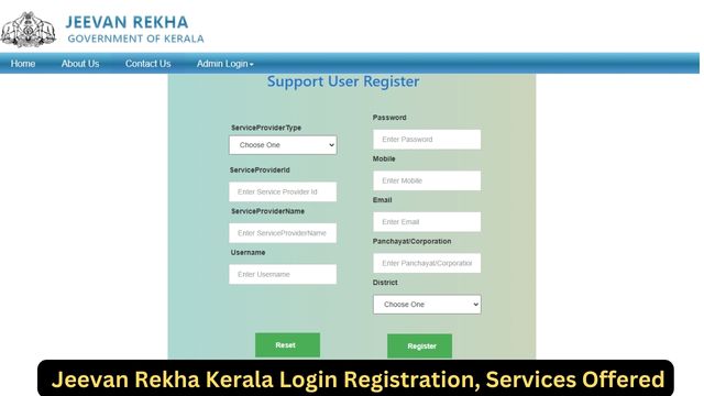 {jeevanrekha.kerala.gov.in} Jeevan Rekha Kerala Login Registration, Services, Helpline Number